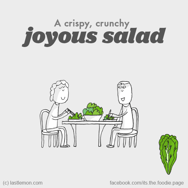 Foodie: A crispy, crunchy joyous salad