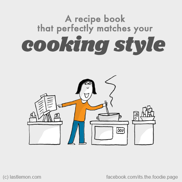 Foodie: A recipe book that perfectly matches your cooking style
