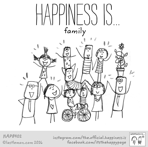 Happiness: Happiness Is...family.