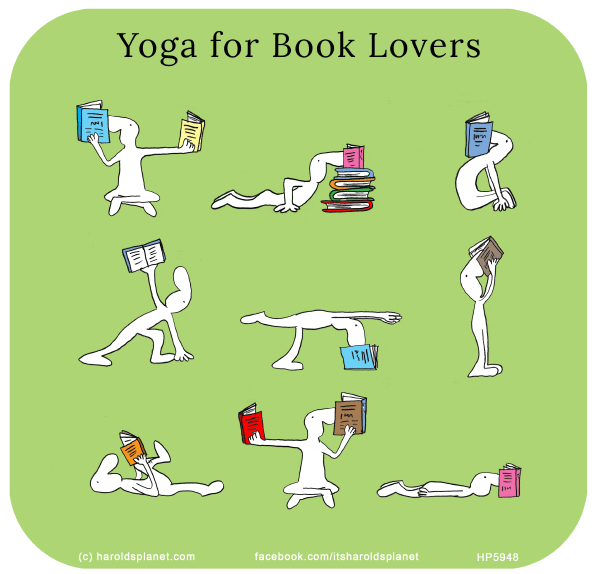 Harold's Planet: Yoga for Book Lovers