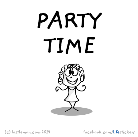Stickers for Life: Party time
