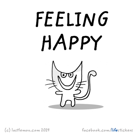 Stickers for Life: Feeling happy