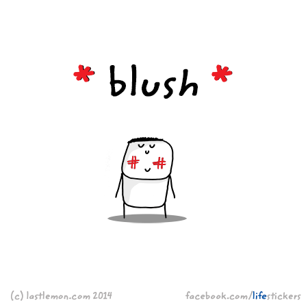 Stickers for Life: Blush