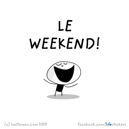 Stickers for Life: Le Weekend