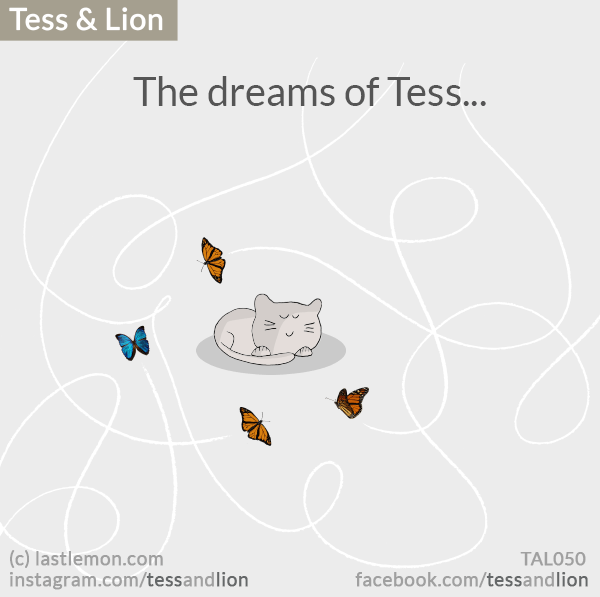 Tess and Lion: The dreams of Tess