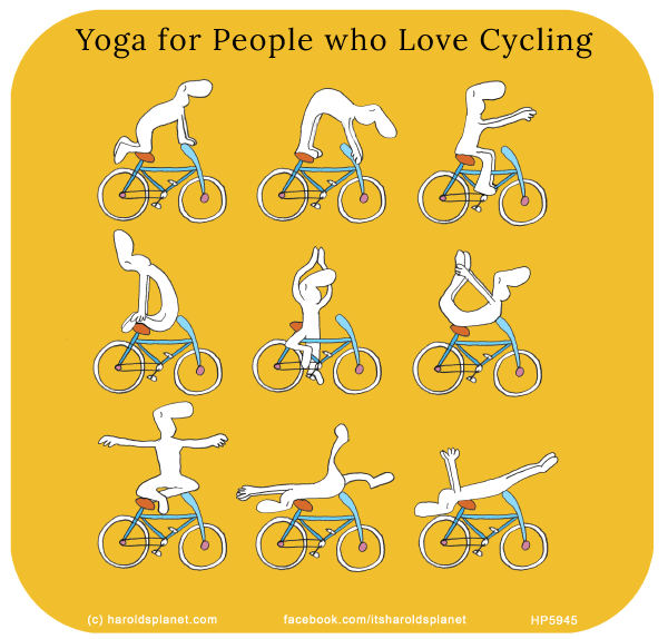 Harold's Planet: Yoga for People who Love Cycling