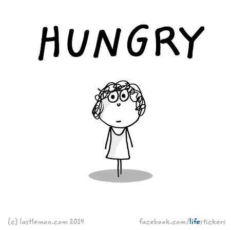 Stickers for Life: Hungry