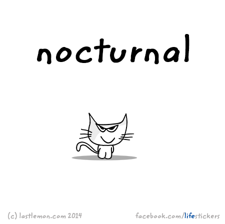 Stickers for Life: Nocturnal