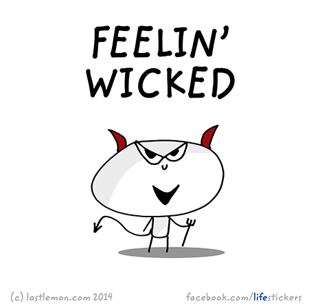Stickers for Life: Feelin' wicked