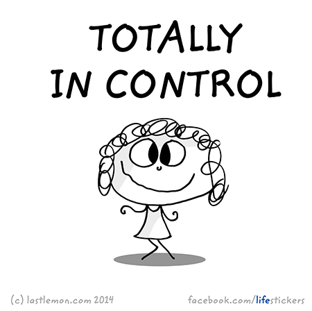 Stickers for Life: Totally in control