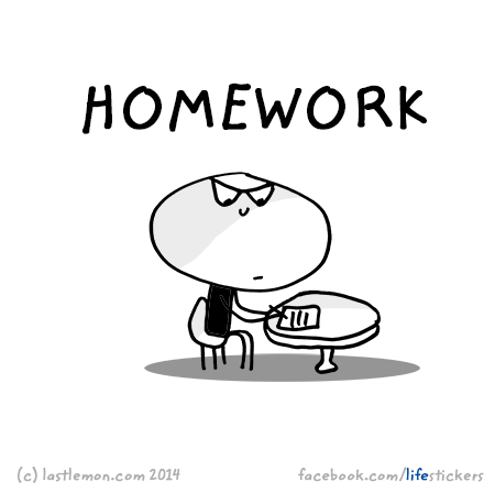 Stickers for Life: Homework