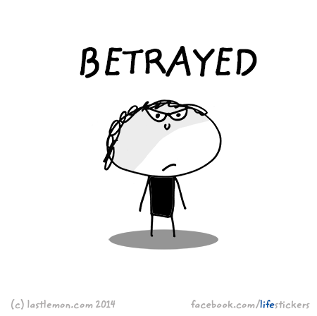 Stickers for Life: Betrayed