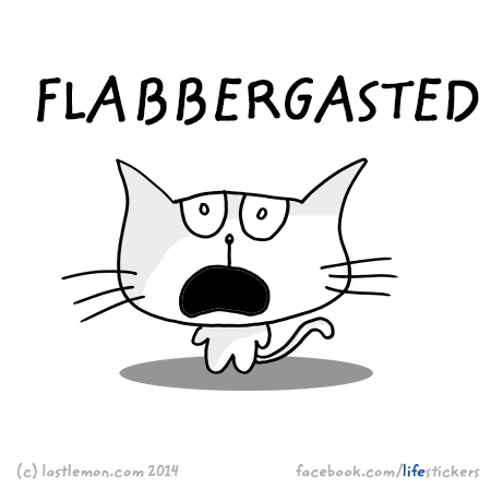 Stickers for Life: Flabbergasted