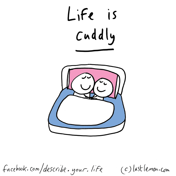 Life...: Life is cuddly